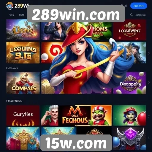 Explorando os jogos oferecidos no 289win.com